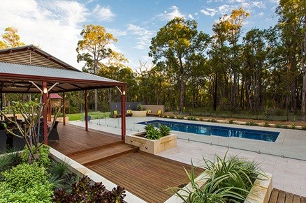 Revell Landscaping Cabana Pergola and Decking Inspiration