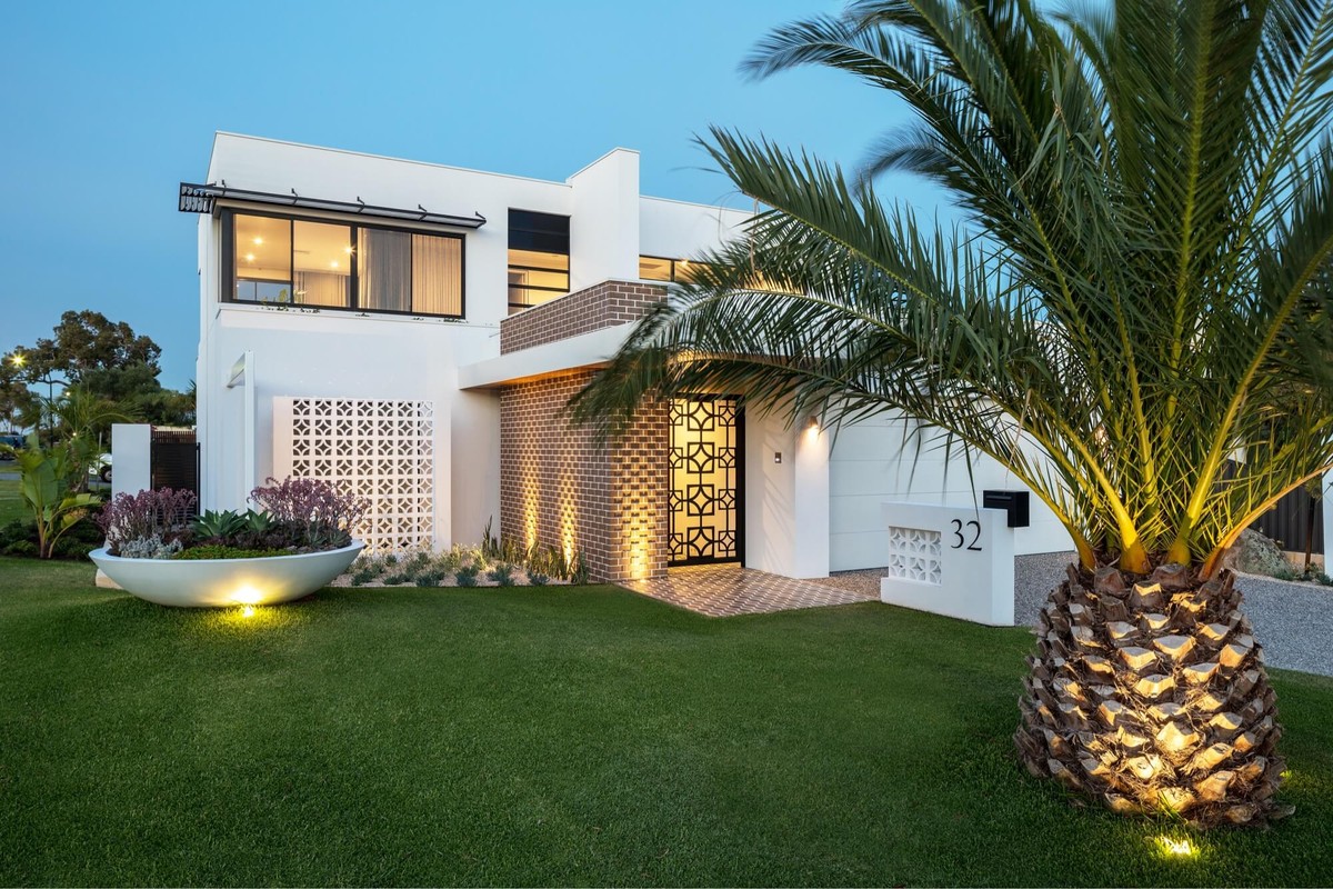 Beautiful and Simple Front Yard Landscaping Perth