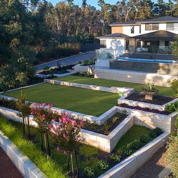 Kalamunda Mulit-Level Revell Landscaping Project 2018