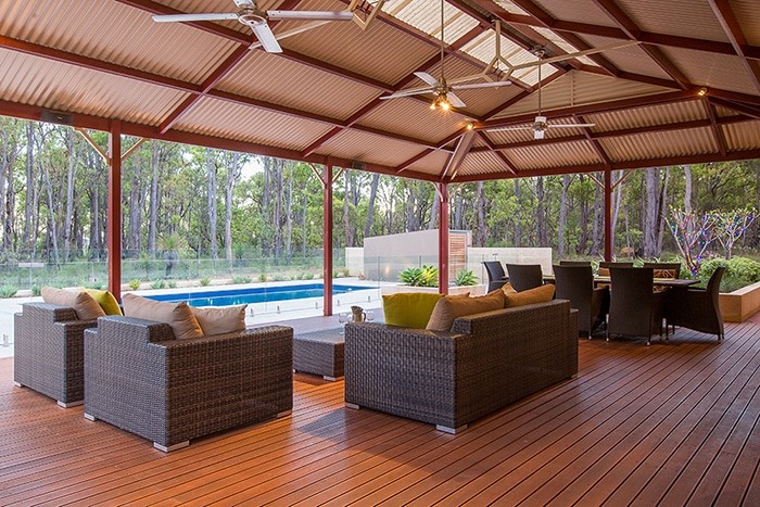 Revell Landscaping decking and patio inspiration in the Perth hills