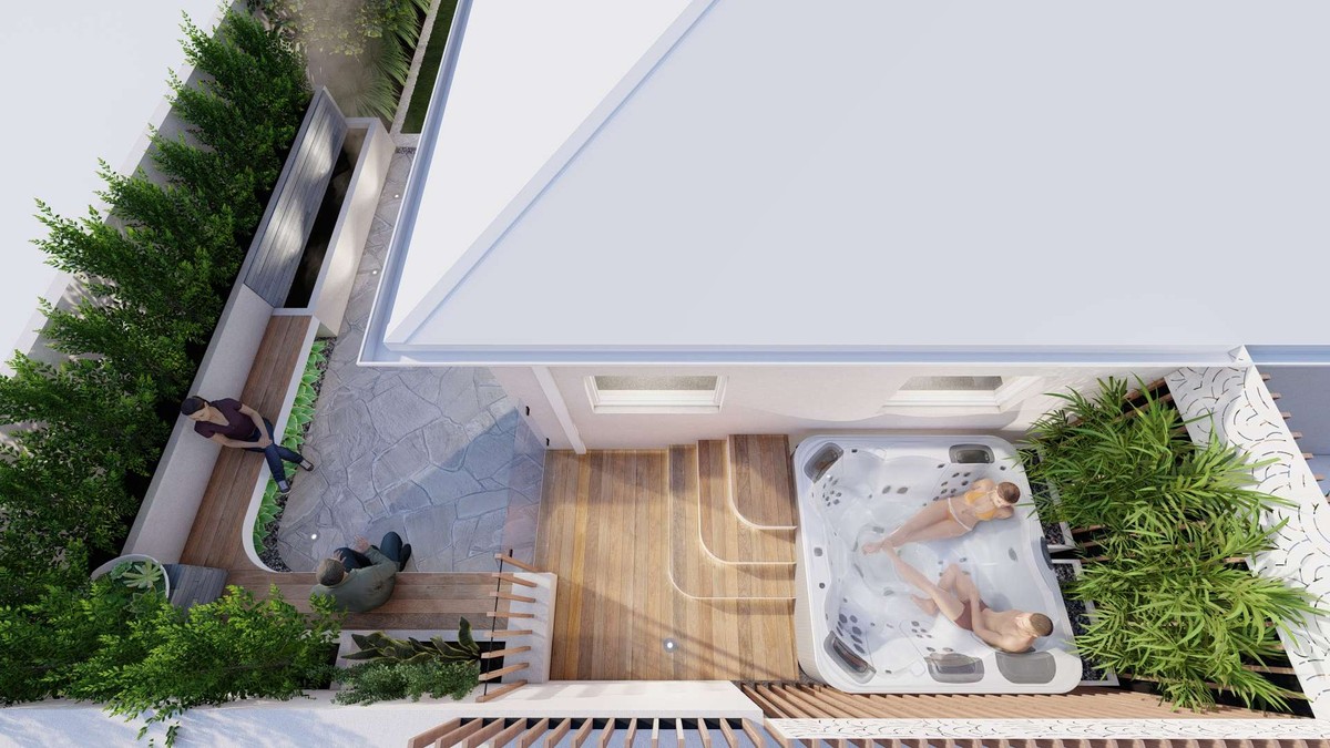 Design Stunning Spa Landscaping Perth